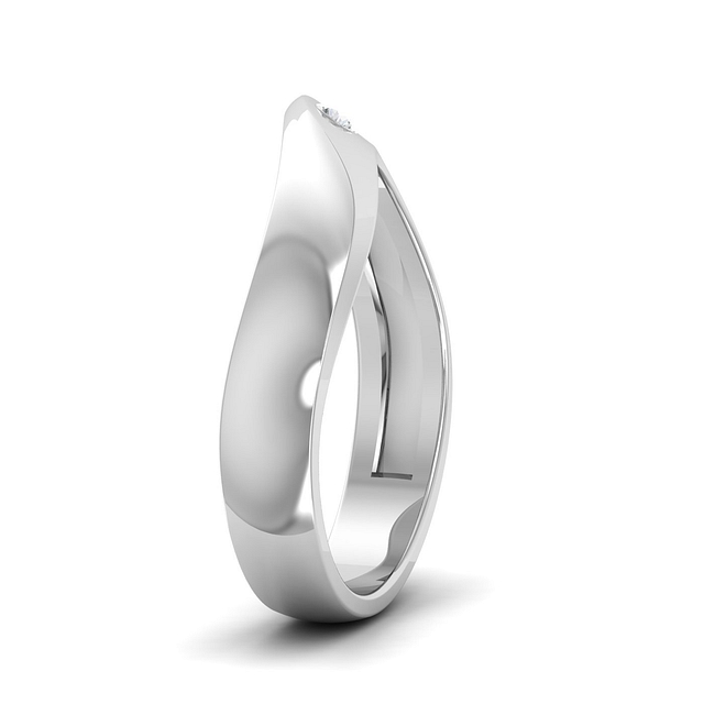 Ocean Single Diamond Couple Ring