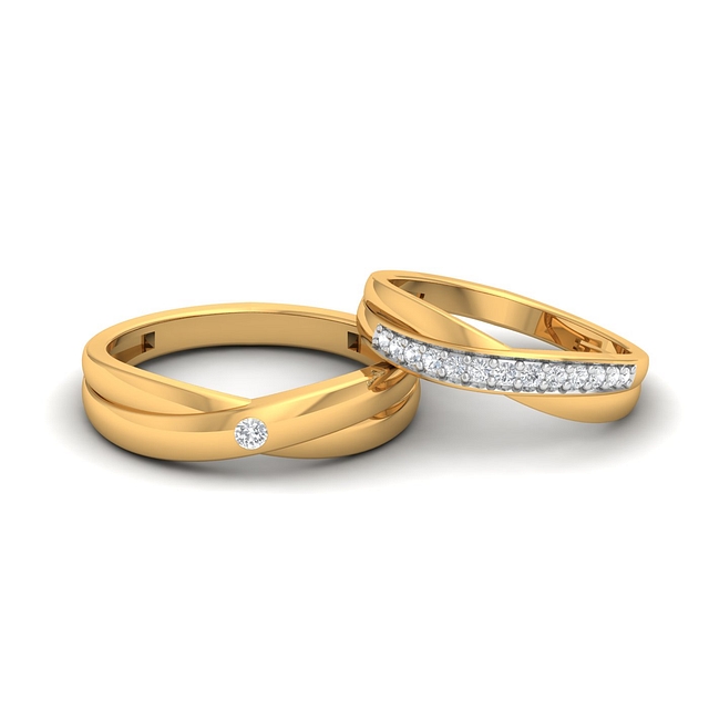 Daani Diamond Wedding Ring For Couple