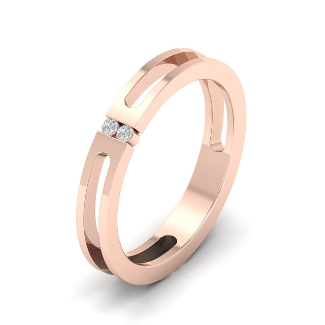 Duo Layer Wedding Ring