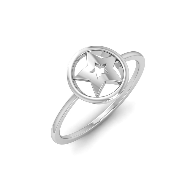 Minimalist Star Ring