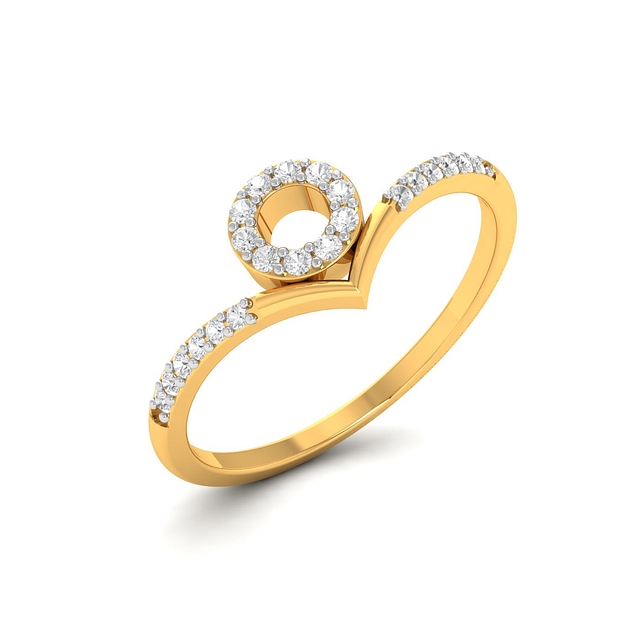 Circulo Diamond Engagement Ring