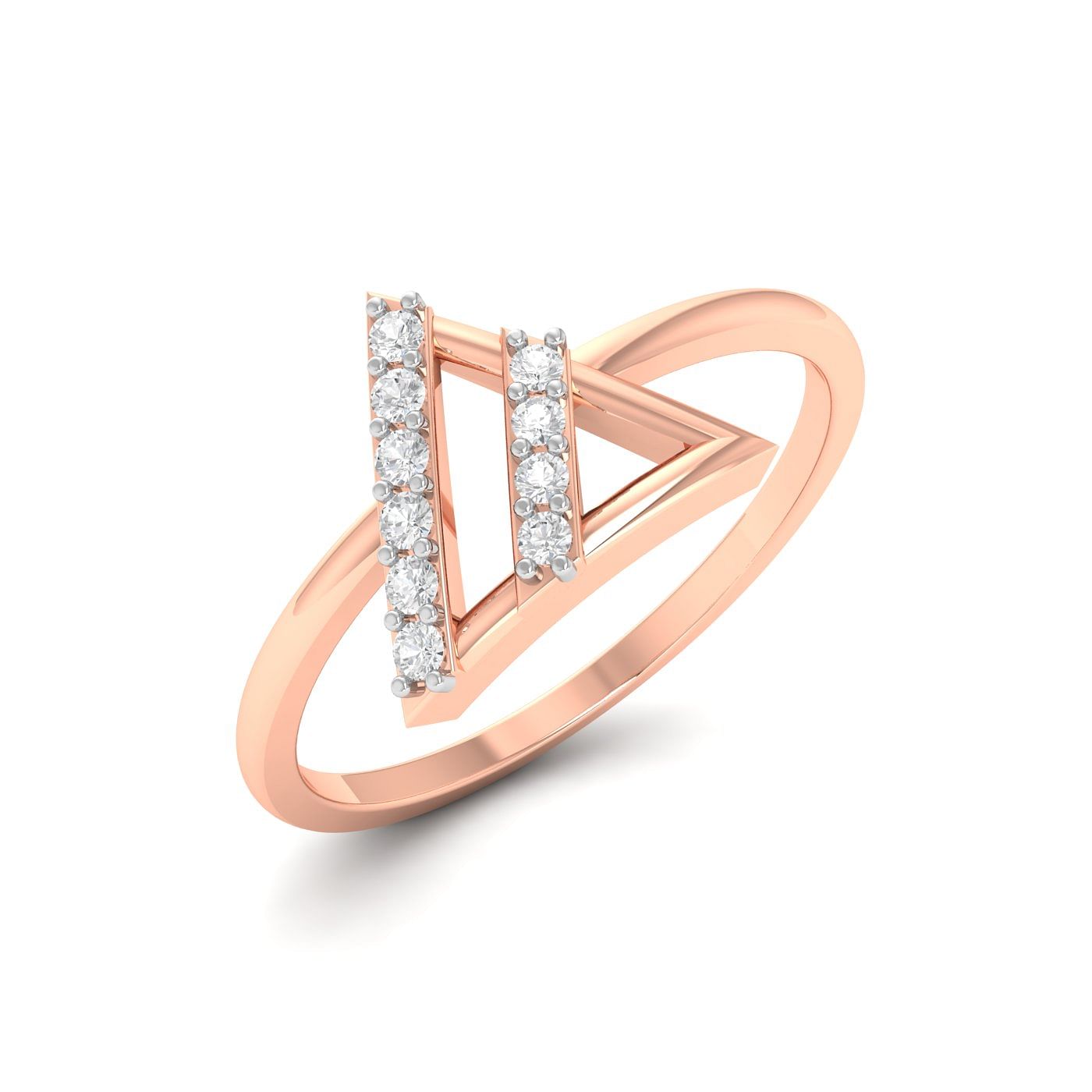Gia 0.42ct Fancy Light Pink Diamonds Solid 18k Gold Female's Diamond  Wedding Engagement Rings For Women - Rings - AliExpress