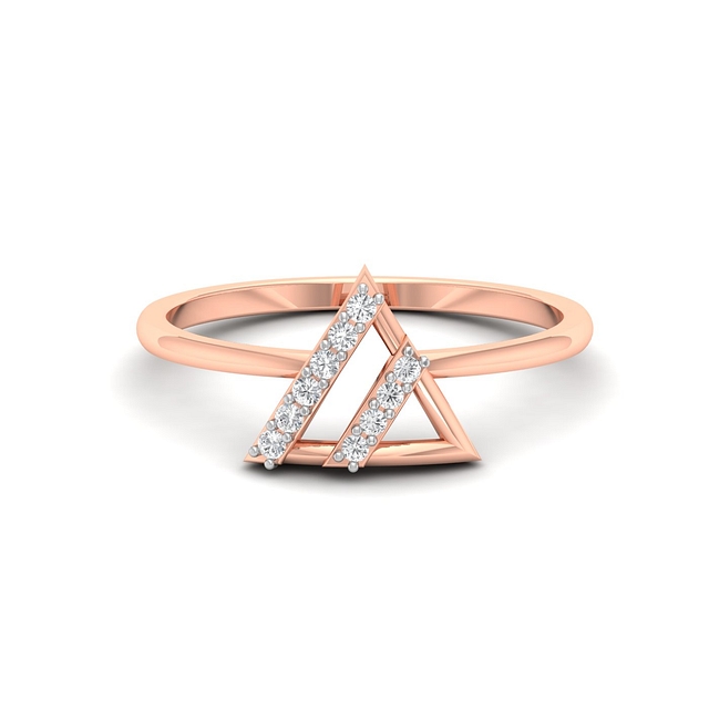 Dreieck Light Weight Diamond Ring