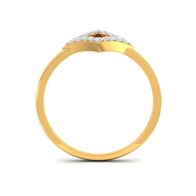 Cerf Volant Diamond Ring