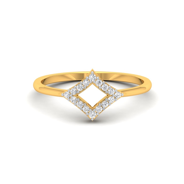 Cerf Volant Diamond Ring