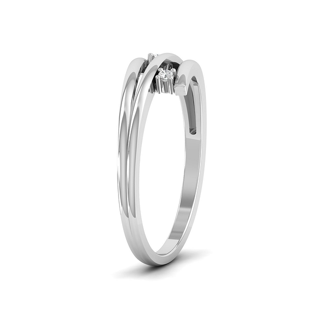 Two Stone Spring Diamond Ring