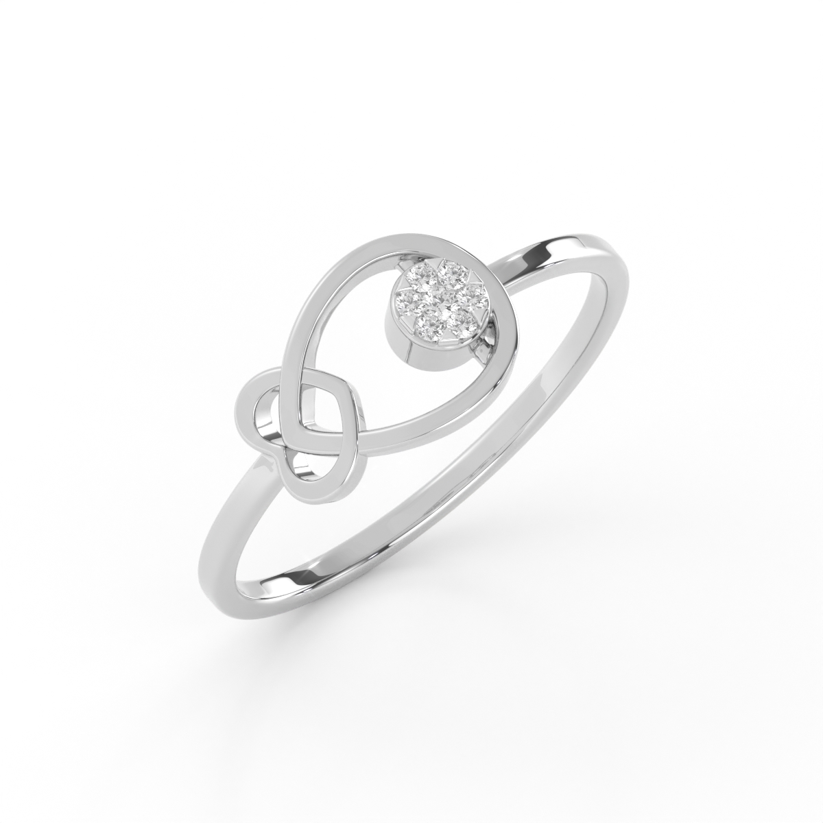 Serene Spirit Diamond Ring