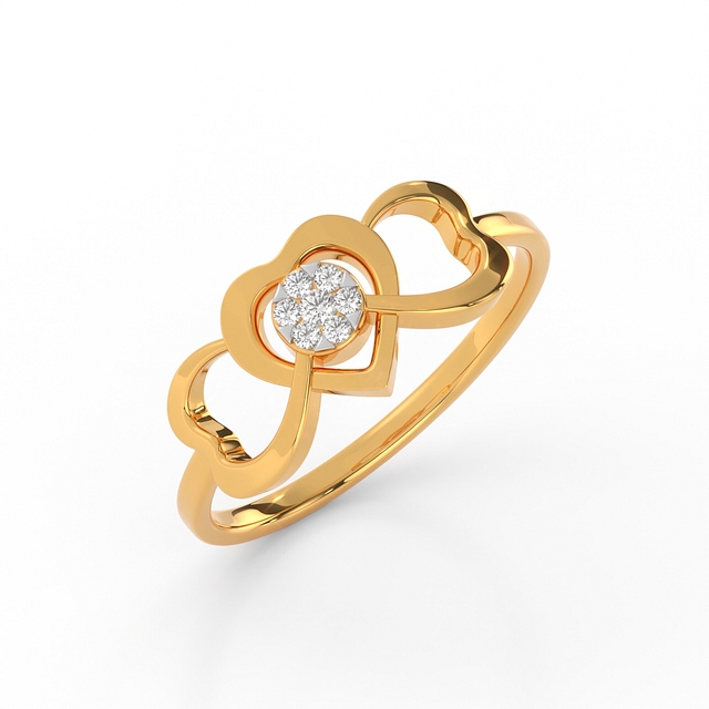 Heartstrings Diamond Office Wear Ring