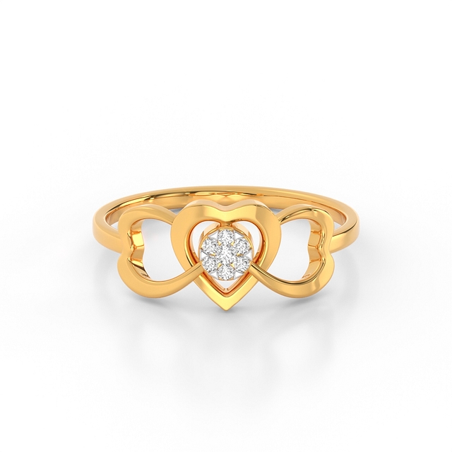Heartstrings Diamond Office Wear Ring
