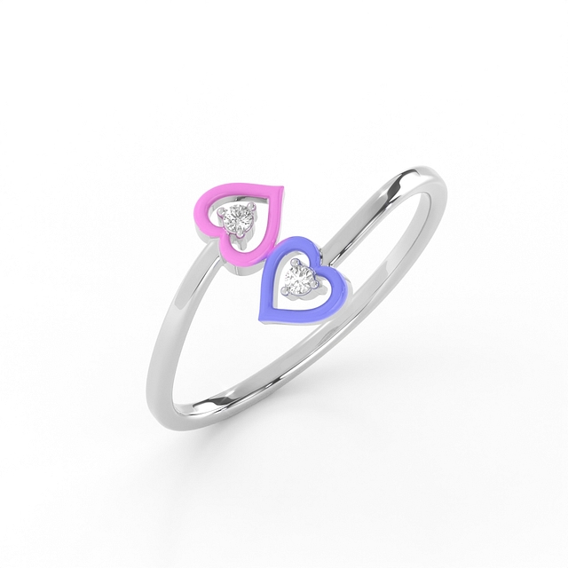 Vibrant Heart Duo Ring