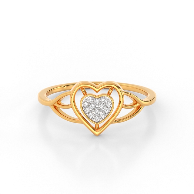 Heartfelt Diamond Ring